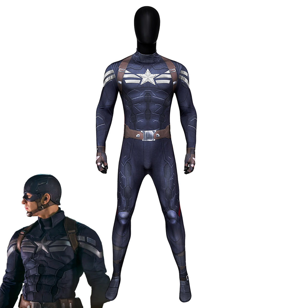 MAV Captain America: The Winter Soldier Captain America Steven Rogers Gcosplay MAV Captain America: The Winter Soldier Captain America Steven Rogers Gcosplay
