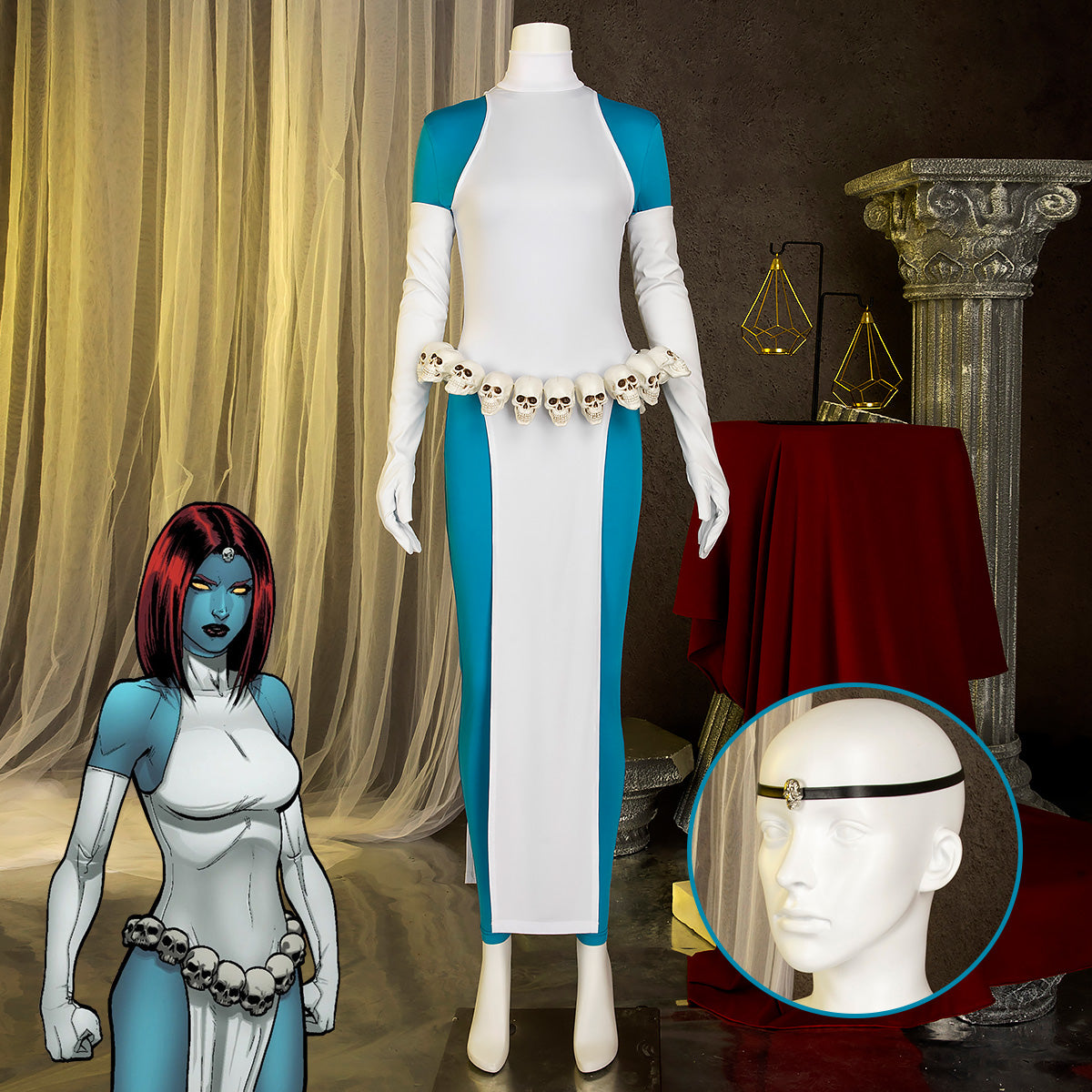 MAV Comics X-Men Classic Mystique Cosplay Costume – Gcosplay