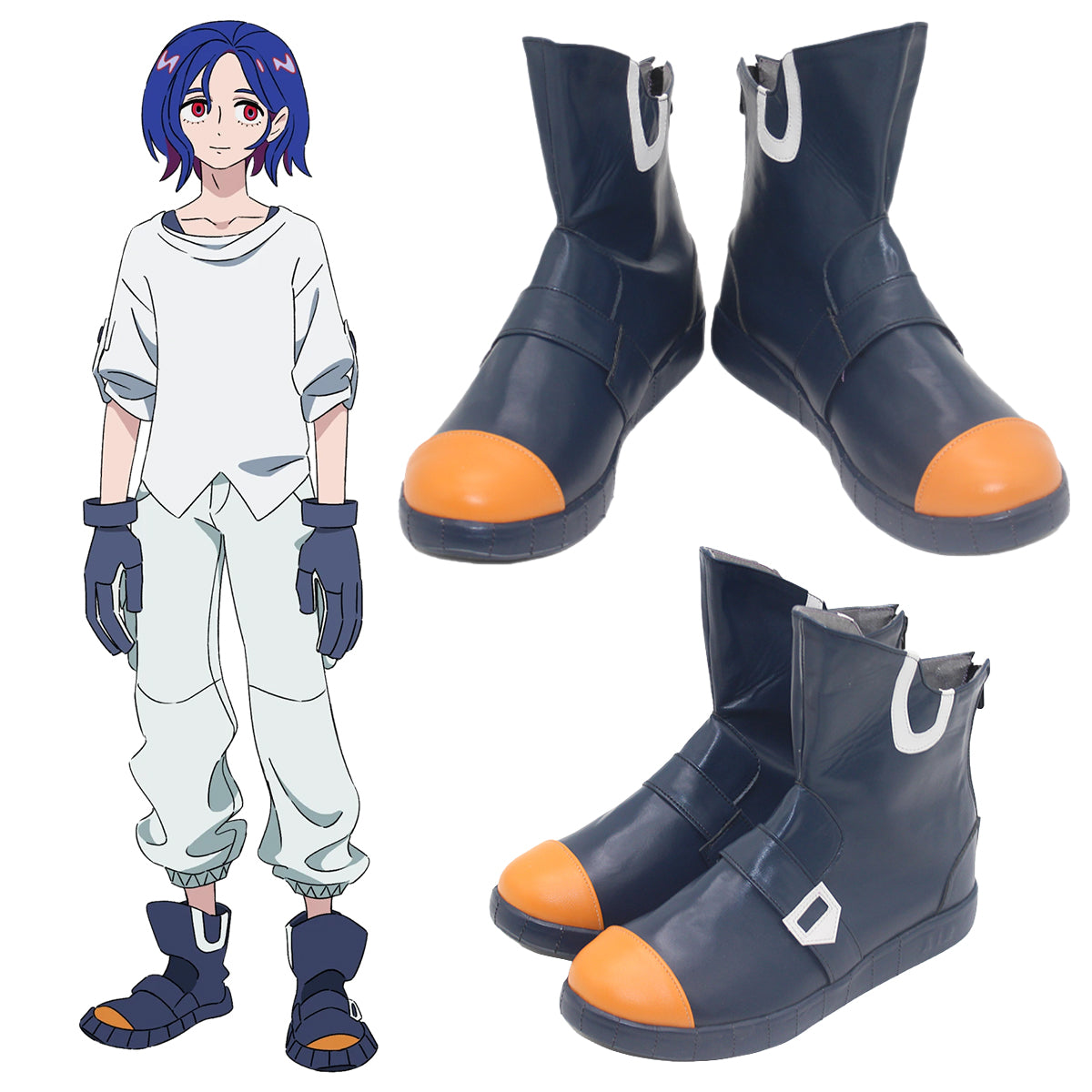 Mobile Suit Gundam GQuuuuuuX Shuji Itō Cosplay Shoes – Gcosplay