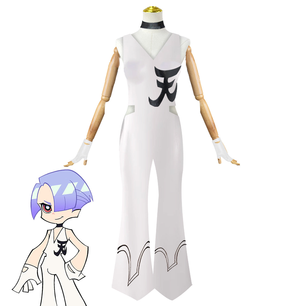 New Panty And Stocking with Garterbelt Polyester Cosplay Costume Gcosplay New Panty And Stocking with Garterbelt Polyester Cosplay Costume Gcosplay