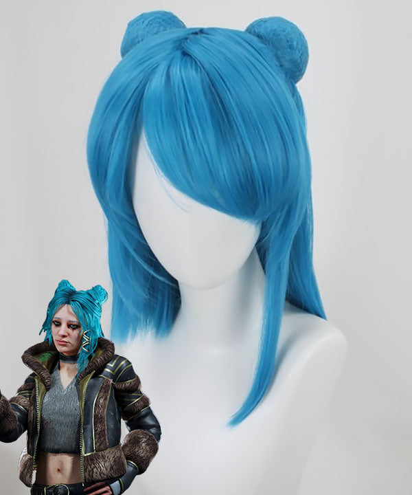 Dead by Daylight Nea Karlsson Butterfly of the Night Blue Cosplay Wig