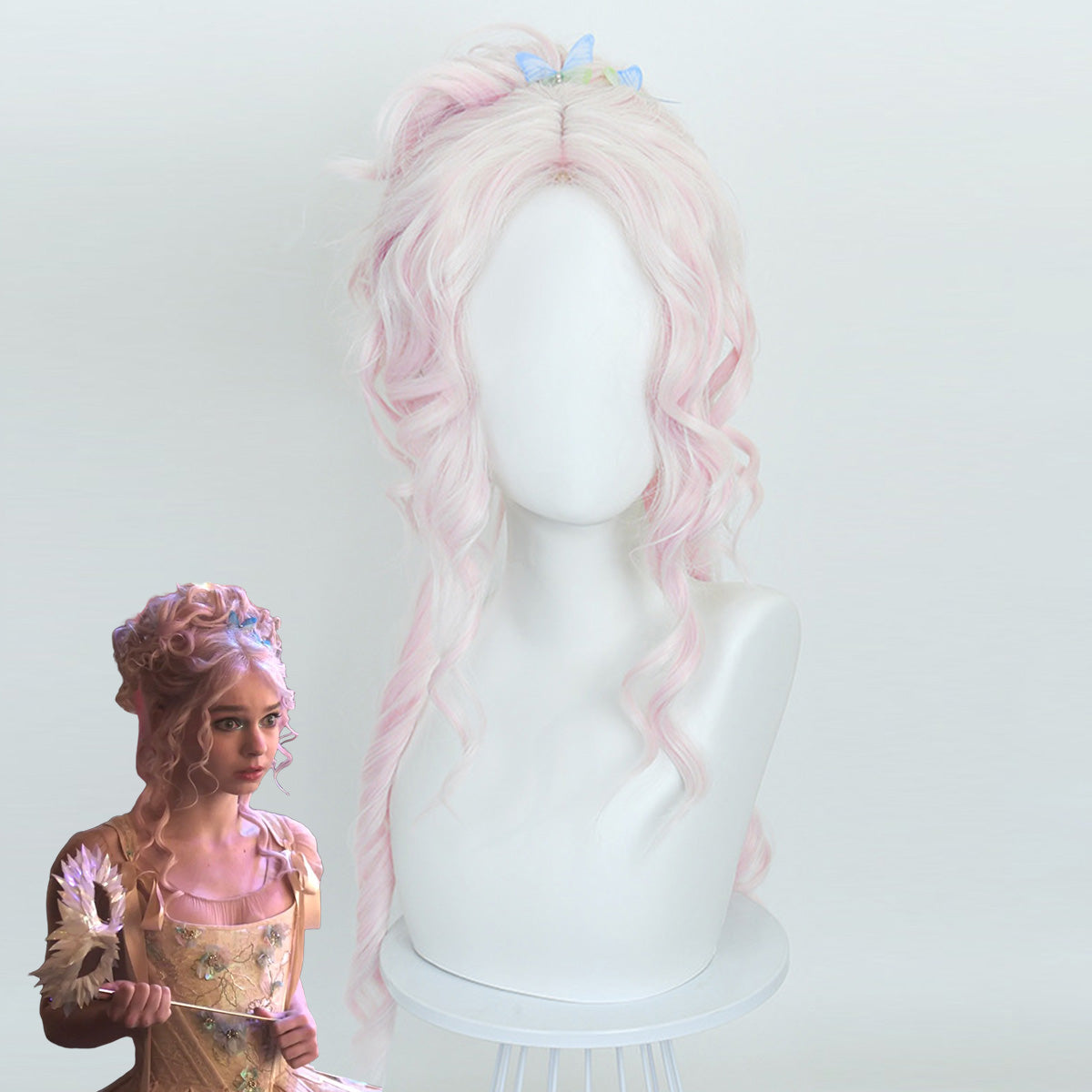Wednesday Enid Sinclair Dress Pink Cosplay Wig Gcosplay Wednesday Enid Sinclair Dress Pink Cosplay Wig Gcosplay