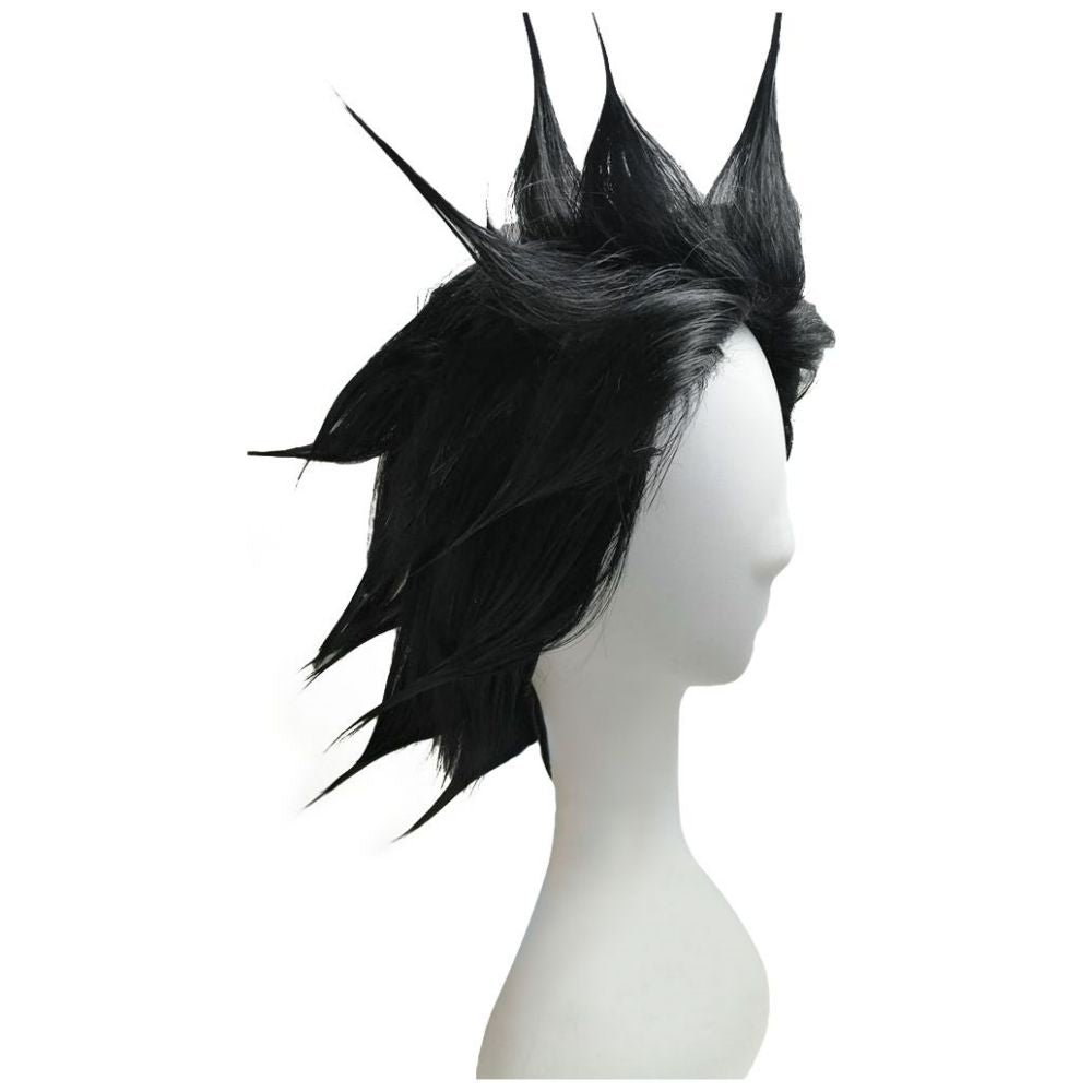 Bleach Kenpachi Zaraki Black Cosplay Wig