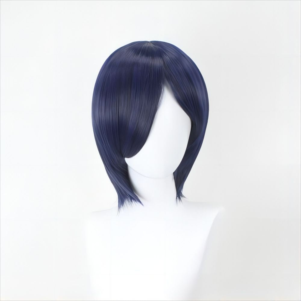 Bleach: Thousand Year Blood War Arc Ishida Uryuu Black Cosplay Wig