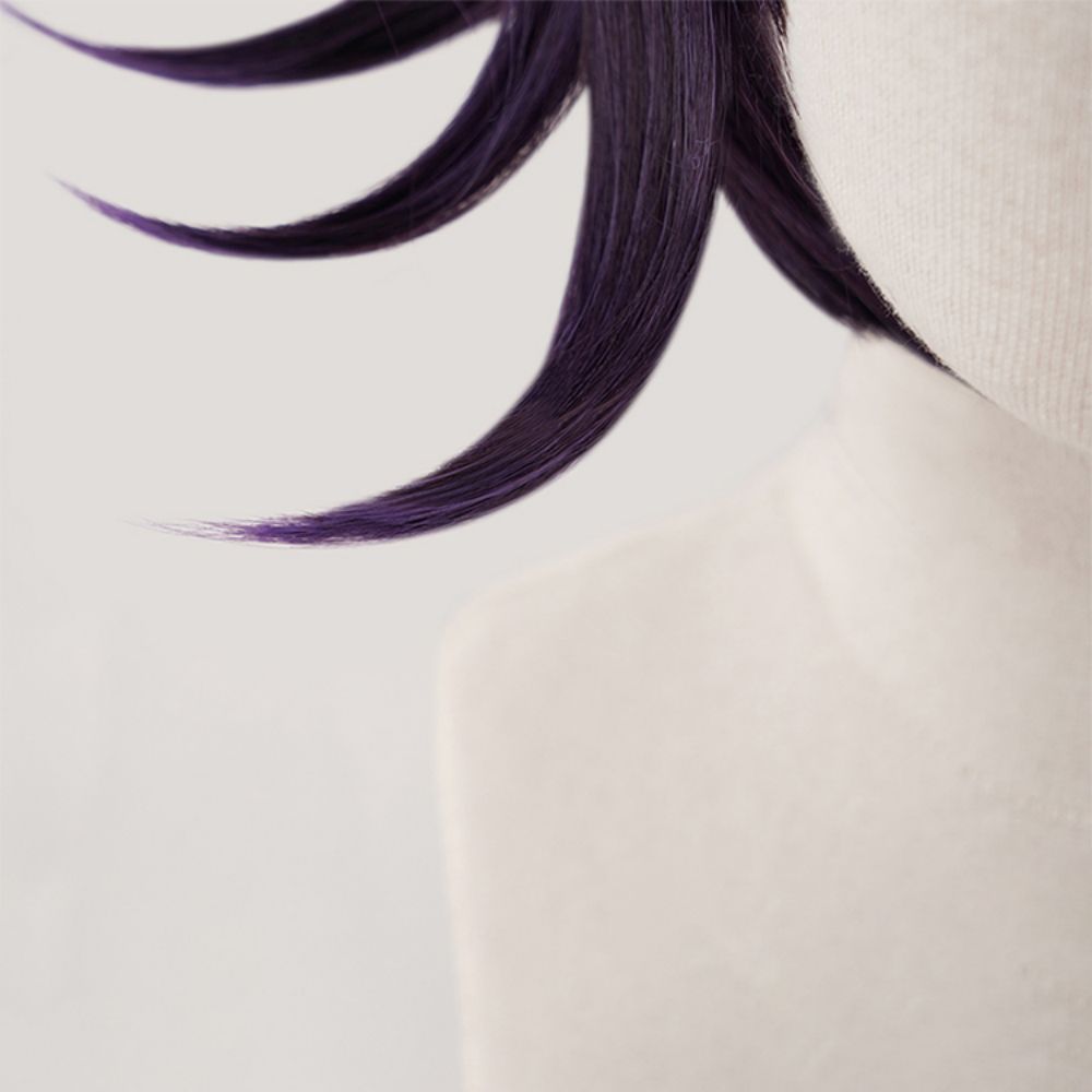 Danganronpa Dangan Ronpa V3: Killing Harmony Kokichi Oma Lila Cosplay Perücke