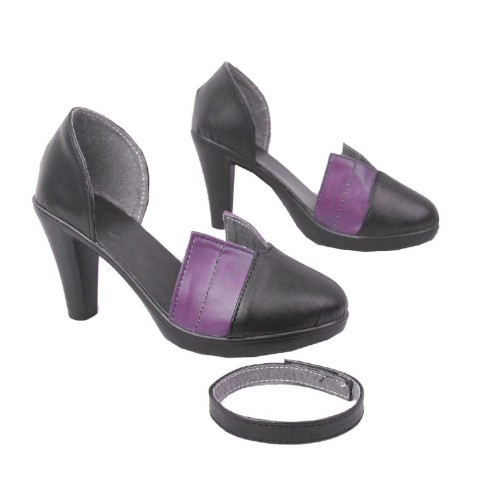 Honkai: Star Rail Asta zapatos de cosplay negros