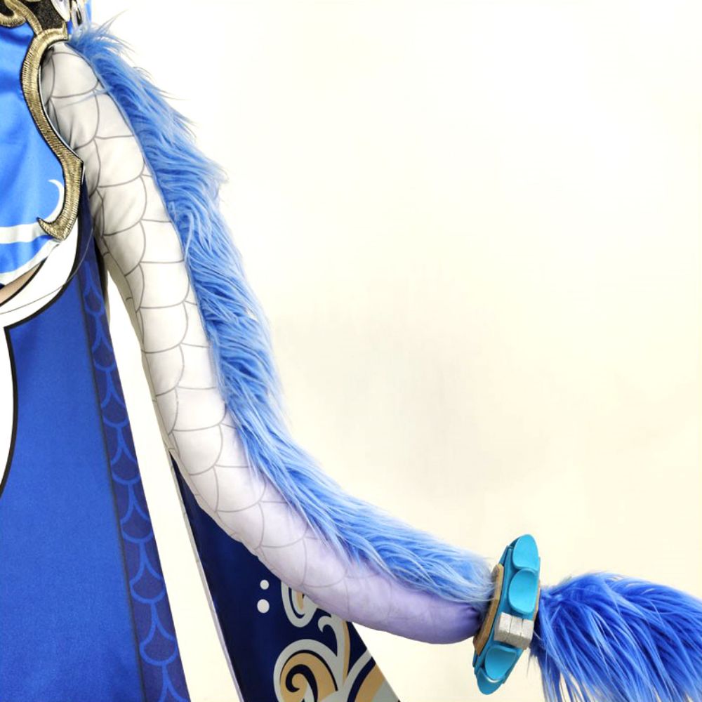 Accesorio de accesorio para cosplay de cola de bailu de Star Rail