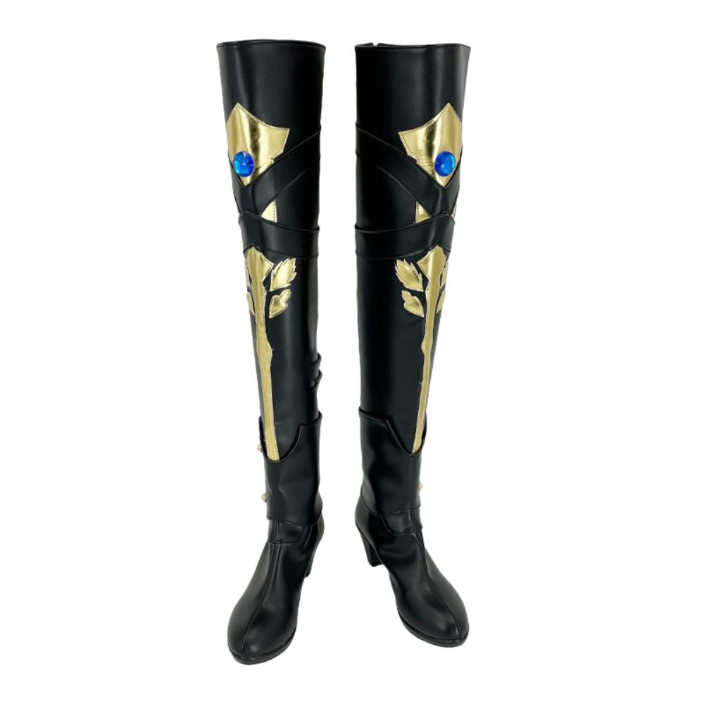 Honkai: botas de cosplay negras de Star Rail Bronya