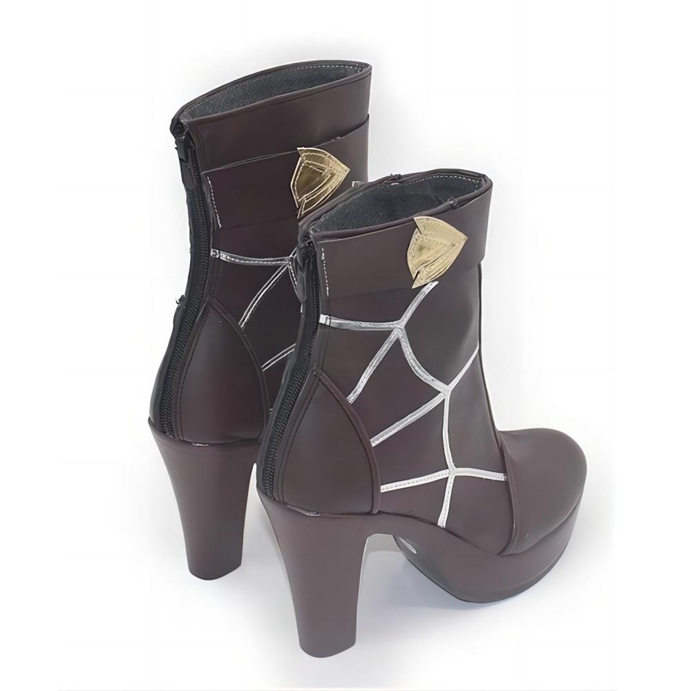 Honkai: Star Rail Kafka Brown Cosplay Shoes