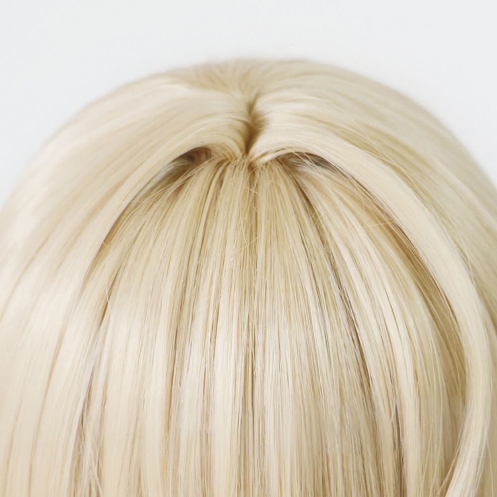 Honkai: Star Rail Luocha Golden Cosplay Perücke