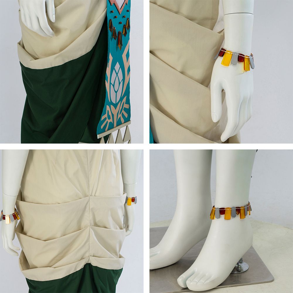The Legend of Zelda: Tears of the Kingdom Princess Zelda (Zonai Dress) Cosplay Costume