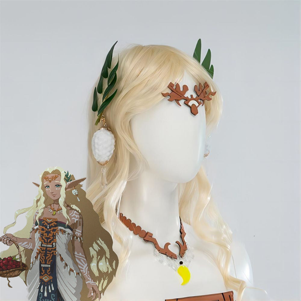The Legend of Zelda: Tears of the Kingdom Queen Sonia Golden Cosplay W –  Gcosplay