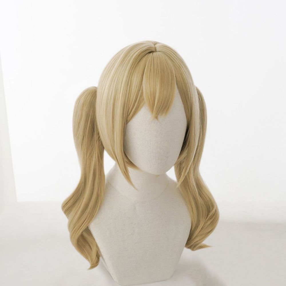 Bang Dream! Festa della Banda delle Ragazze! Parrucca cosplay dorata di Ichigaya Arisa