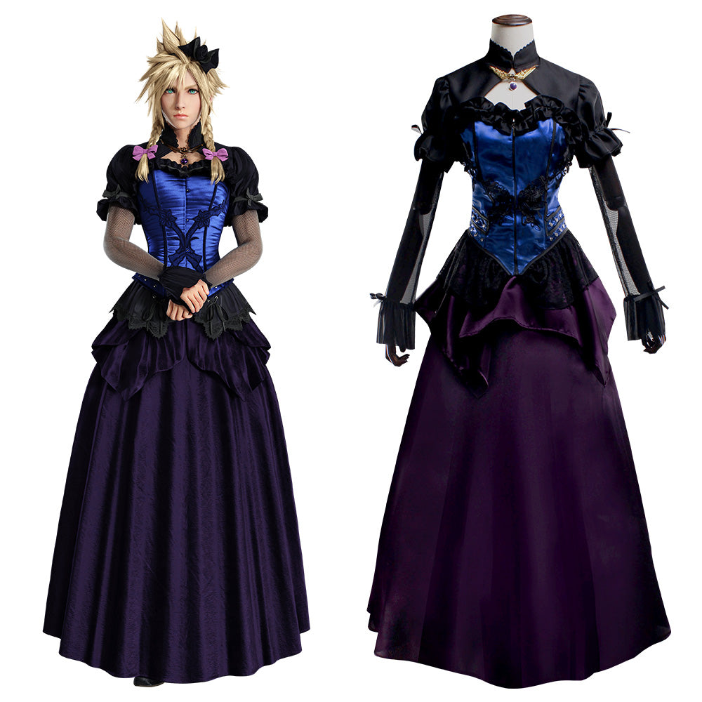 Final Fantasy VII Remake Cloud Strife Girl Ver2 Cosplay Costume