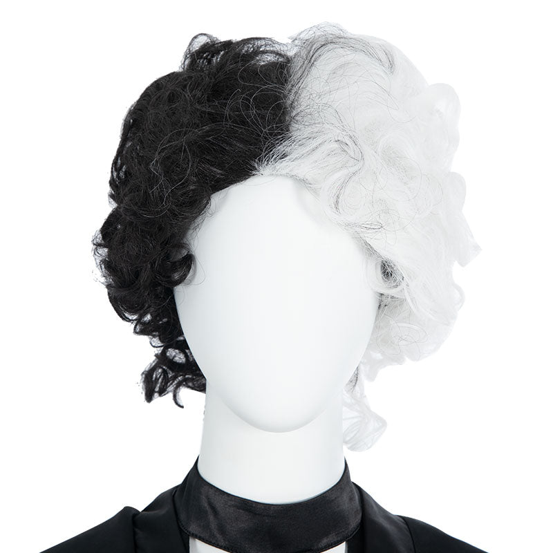 Disfraz de Cosplay de Halloween de la película Cruella de Vil de la película de Disney