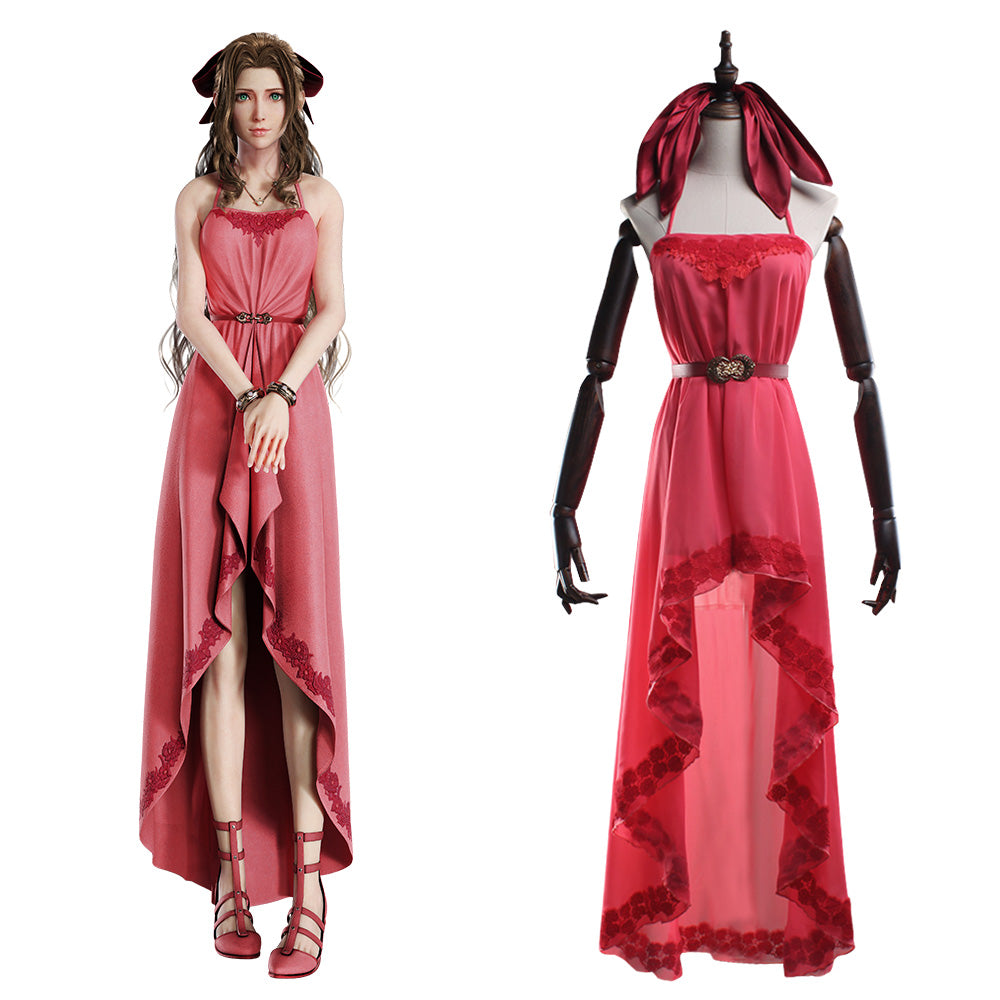 aerith simple pink dress Gave Aerith back her pink pencil dress. She looks good in both the OG and redesign. : r/FFVIIRemake