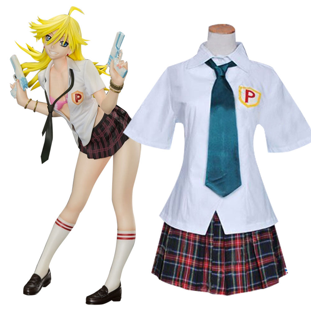 Panty And Stocking with Garterbelt Panty Uniform Cosplay Costume Female / L
