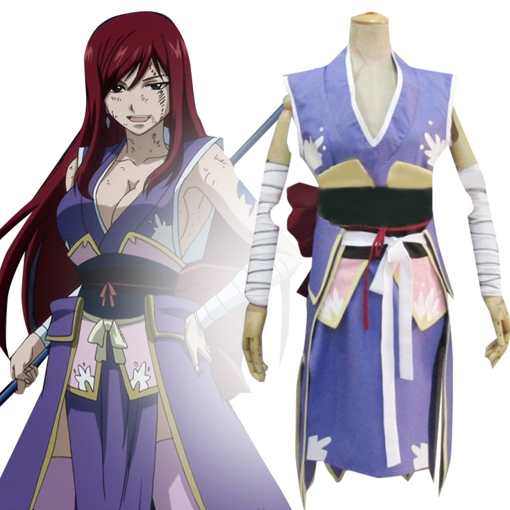 Fairy Tail Robe of Yuen Erza Scarlet Cosplay Costume Gcosplay Fairy Tail Robe of Yuen Erza Scarlet Cosplay Costume Gcosplay
