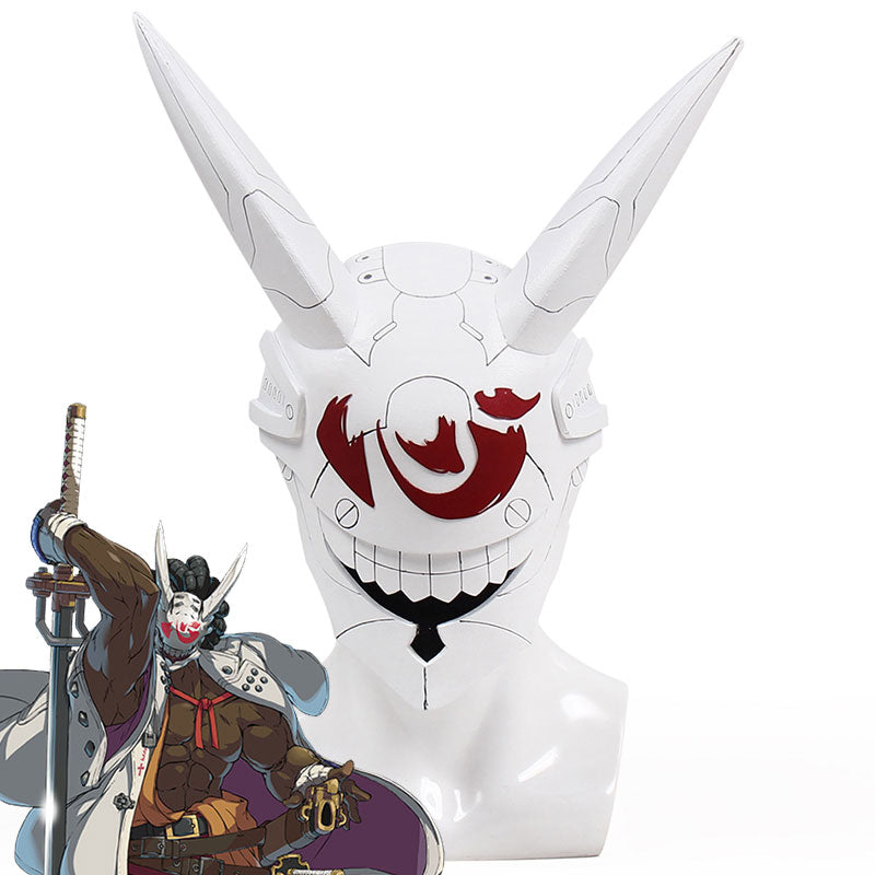guilty gear strive nagoriyuki Guilty Gear STRIVE Nagoriyuki Mask Cosplay Accessory Prop – Gcosplay