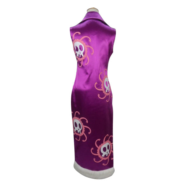 Traje de Cosplay de una pieza Boa Hancock Cheongsam