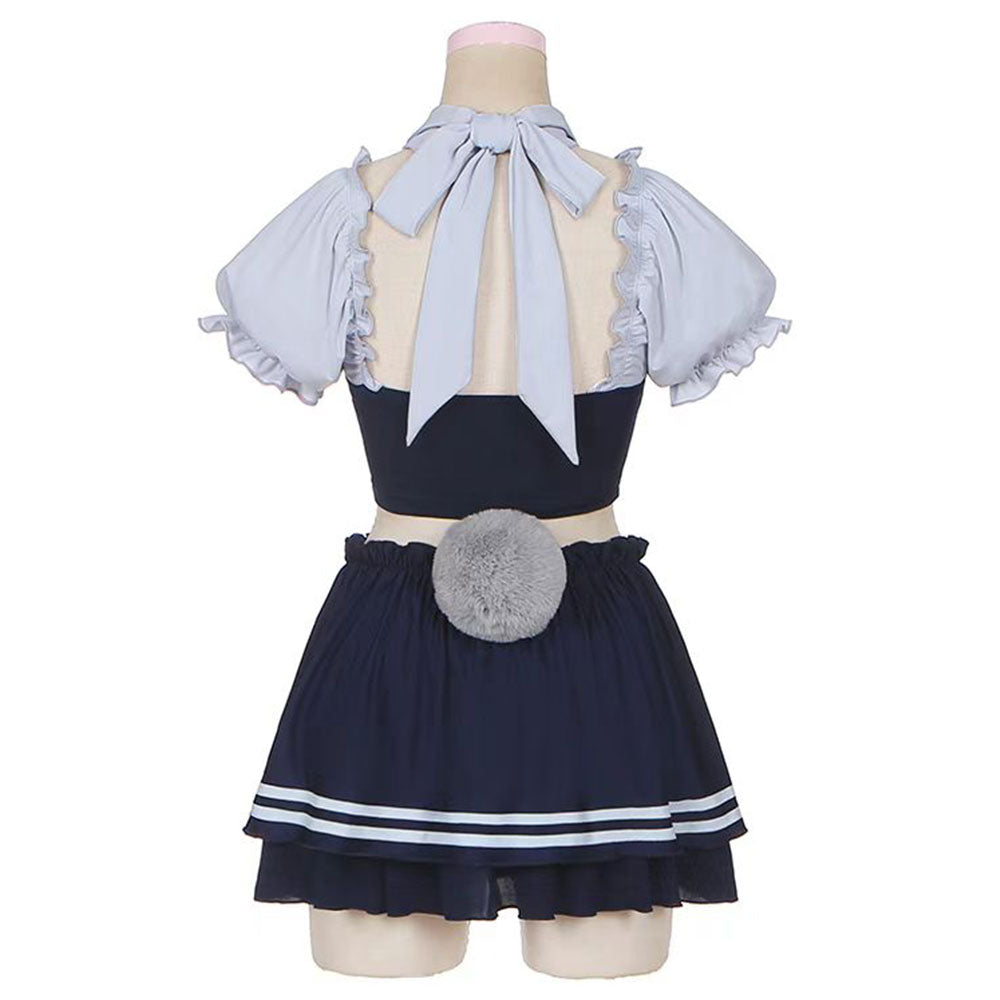 迪斯尼瘋狂動物城 Officer Judy Hopps Summer Uniform Outfit Cosplay Costume