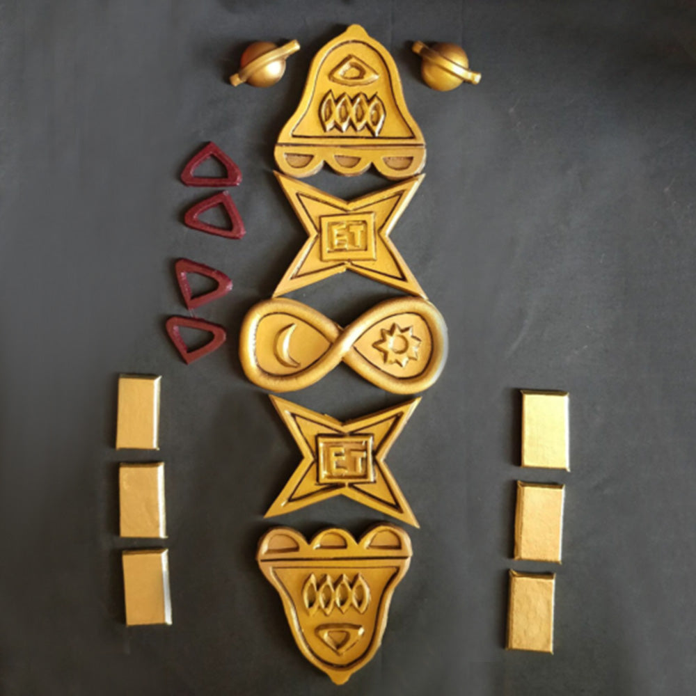 Aventure Bizarre de Jojo : diamant incassable Mikitaka Hazekura accessoire de Cosplay Alien