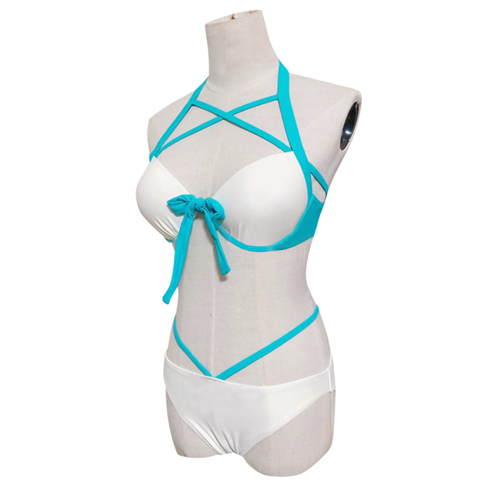 Grand ordre du destin 2019 été Okita Souji maillot de bain Costume Cosplay