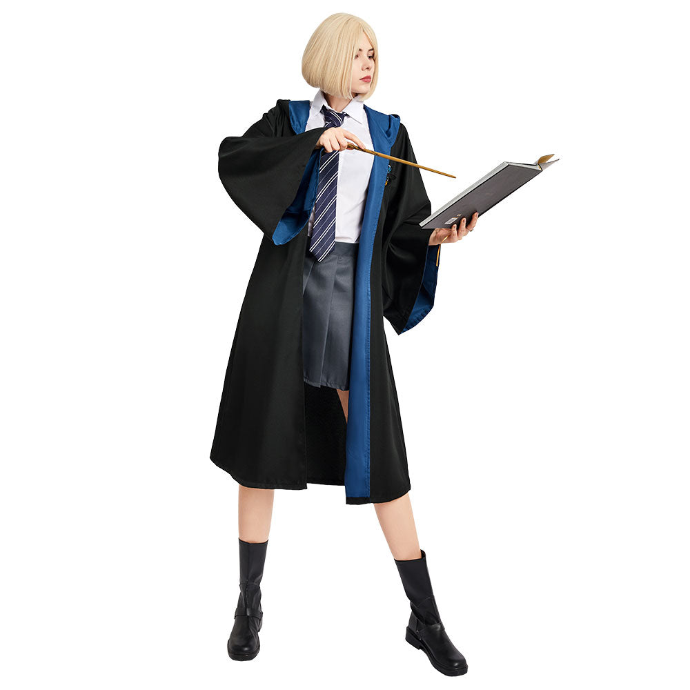 Harry Potter Female Ravenclaw Robe School Uniform Halloween
