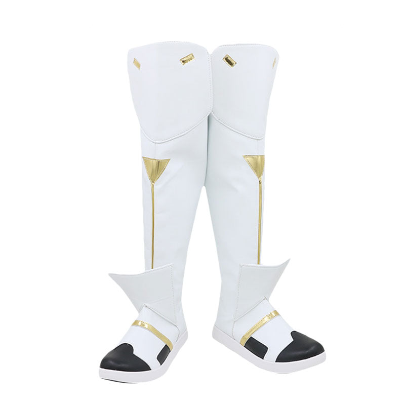 Xenoblade Chronicles 3 Sena White Black Shoes Cosplay Boots