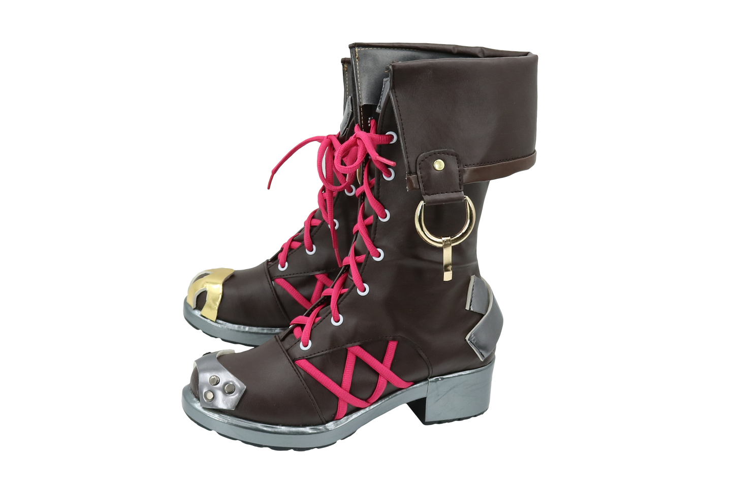 League of Legends LOL Arcane Jinx Brown Cosplay boots