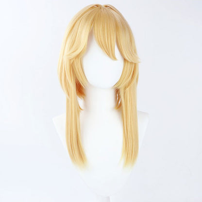Guilty Gear -Strive-Bridget 45cm Golden Cosplay Wig
