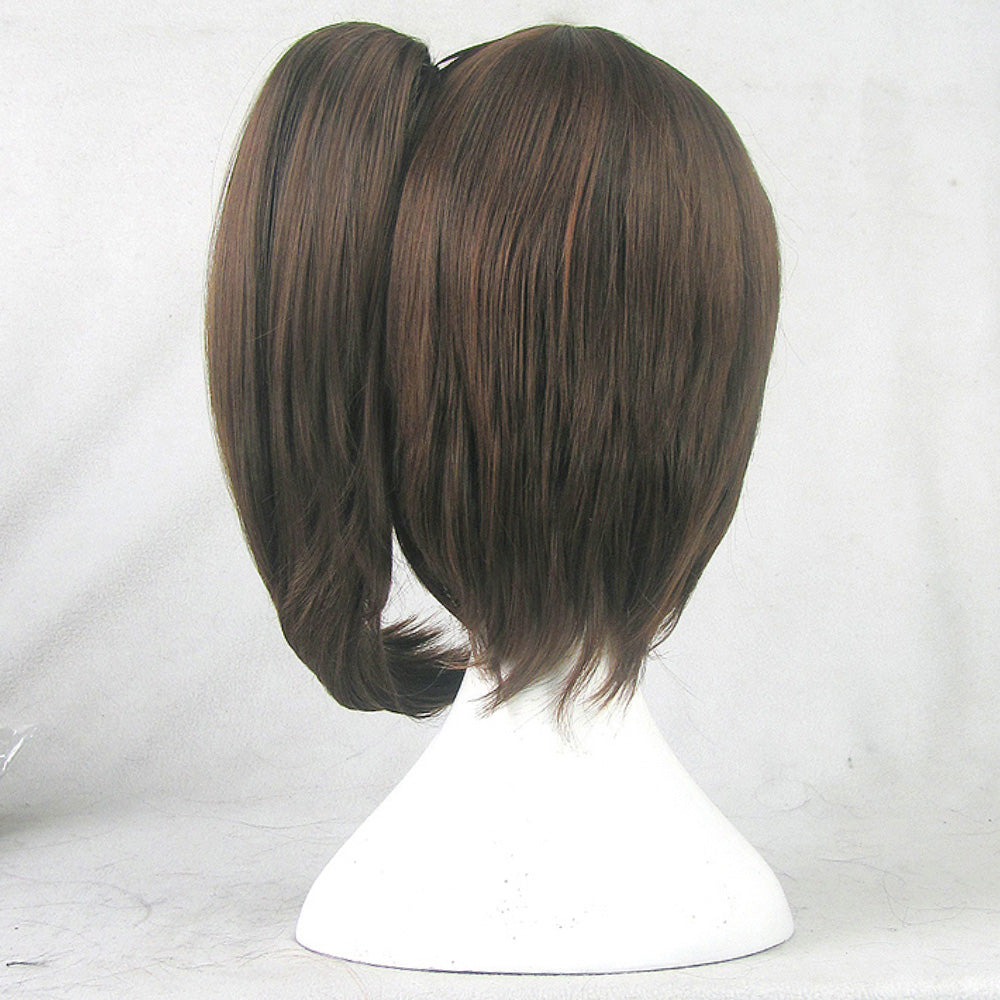 Kantai Collection KanColle Aircraft Carrier Kaga Brown Cosplay Wig