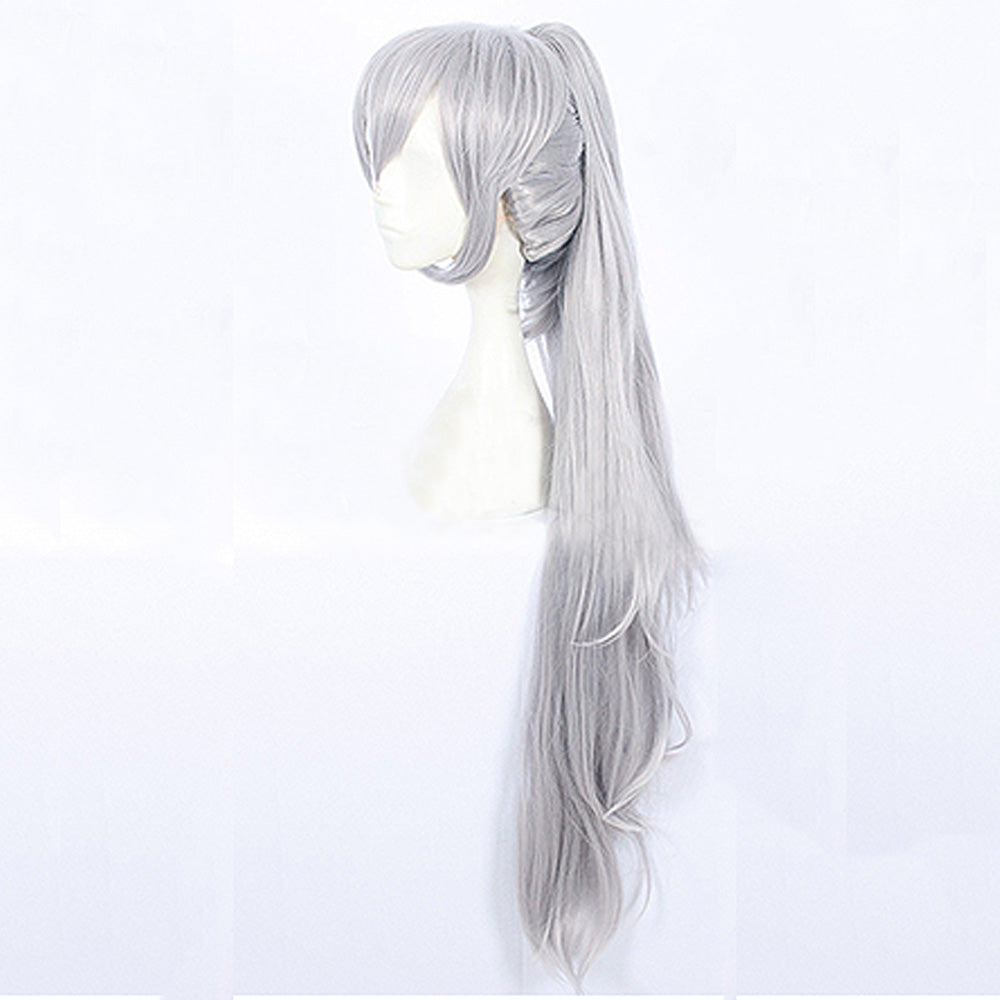 Girls' Frontline AEK-999 Silver Cosplay Wig