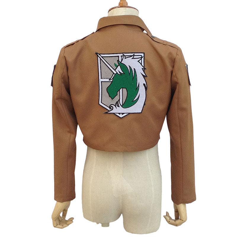 Attack on Titan Shingeki no Kyojin Military Police Regiment Nile Dawk Cosplay Kostüm – nur Jacke