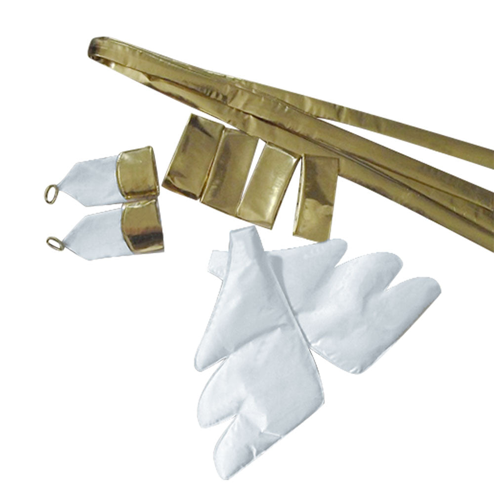 Panty e calza con reggicalze Panty Angel Costume Cosplay