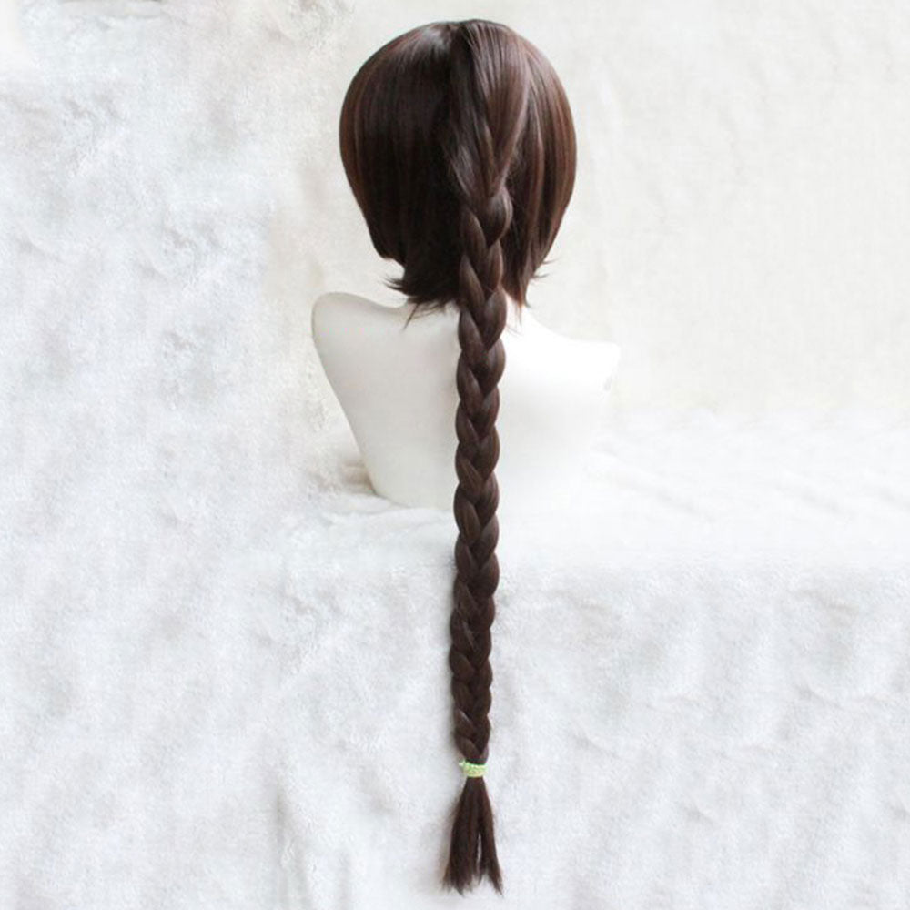 Avatar: El último maestro del aire Ty Lee Brown Cosplay peluca