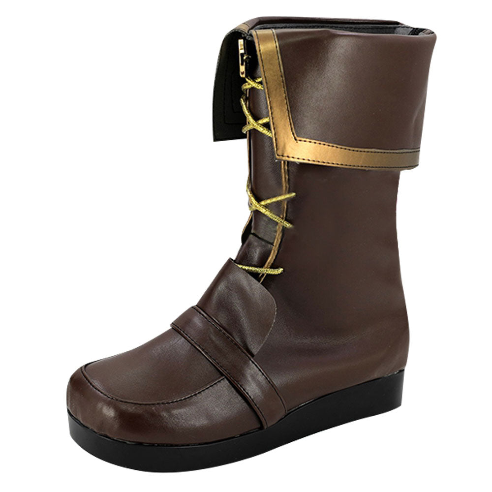 少女前線自動手槍 M1911 棕色 Cosplay 鞋