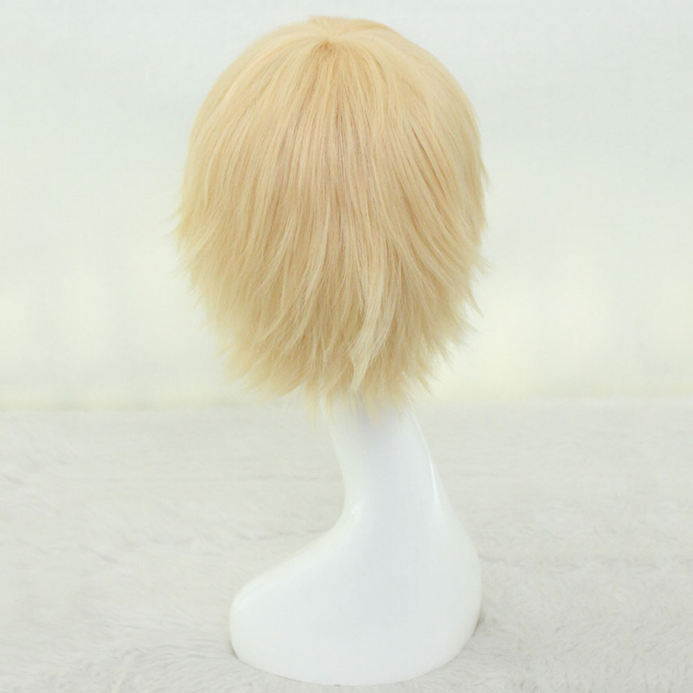 Black Clover Luck Voltia 淺金色 Cosplay 假髮