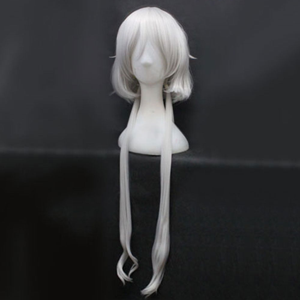 Zombieland Saga Konno Junko White New Edition Cosplay Wig