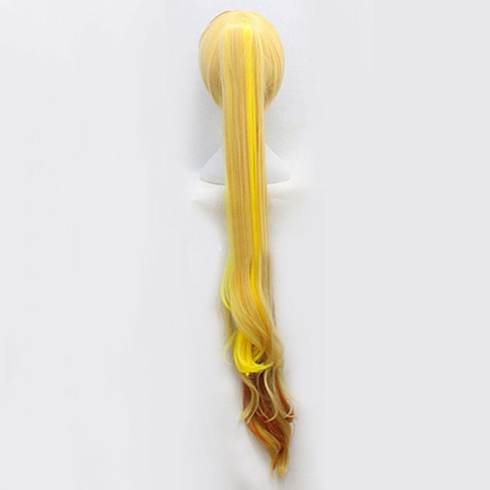 Zombieland Saga Nikaidou Saki 金色角色扮演假髮