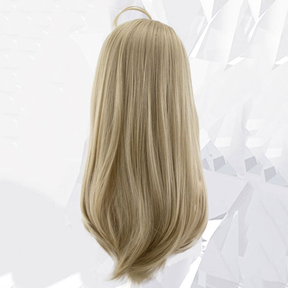 Danganronpa V3: Killing Harmony Akamatsu Kaede Perruque Cosplay Jaune