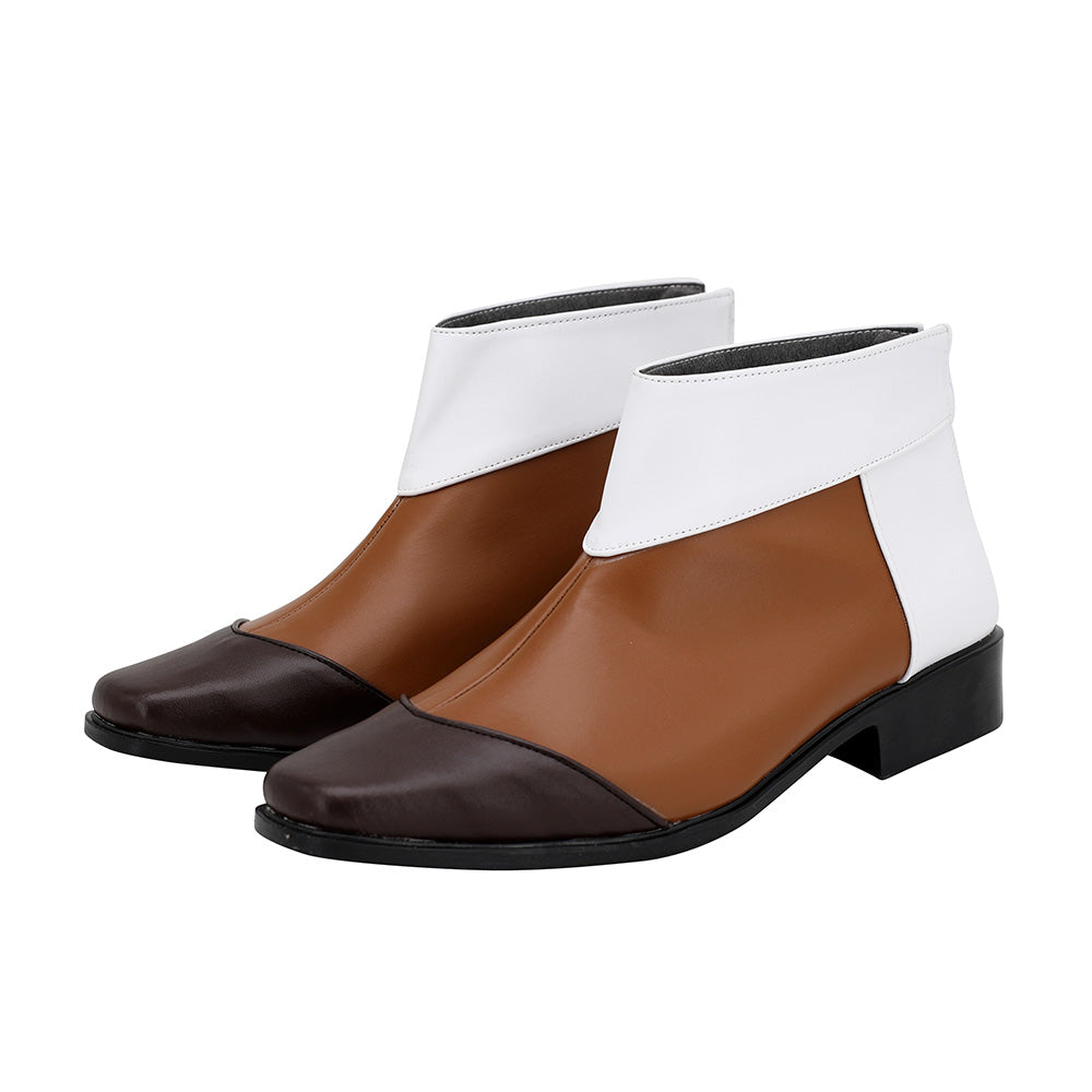 Destin Grand Ordre Lancer Enkidu Moon Boyfreind Marron Cosplay Chaussures