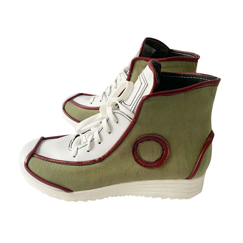 Chainsaw Man Denji Green Cosplay Shoes
