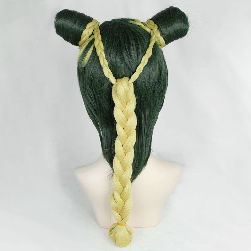 JoJo's Bizarre Adventure: Stone Ocean Anime Jolyne Cujoh Green Cosplay Wig