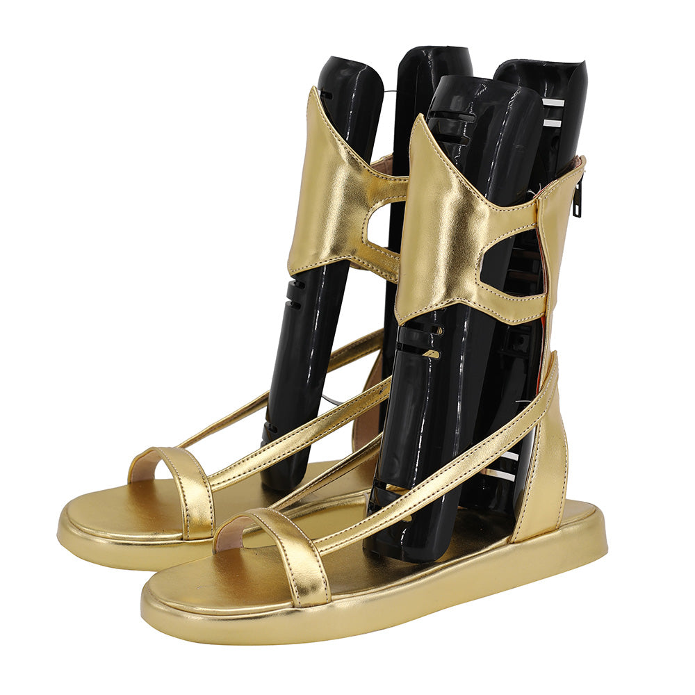 Fate Grand Order FGO Saber Dioscuri Castor Goden Cosplay Shoes