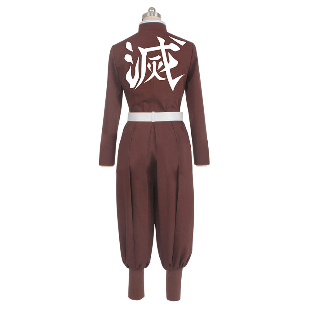Tueur de démons: Costume de Cosplay d'animation Kimetsu No Yaiba Tanjirou Kamado