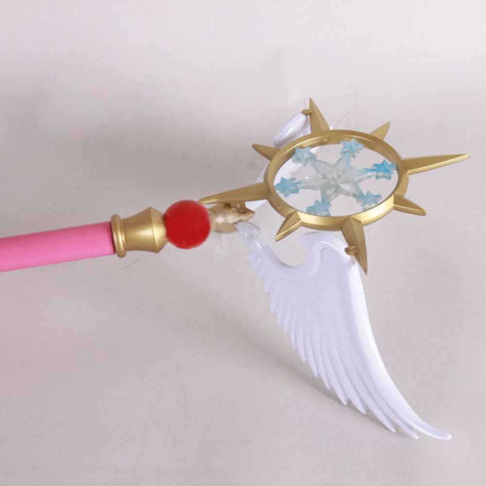 Cardcaptor Sakura : carte transparente Sakura Kinomoto Dream Wand Cosplay accessoire d'arme