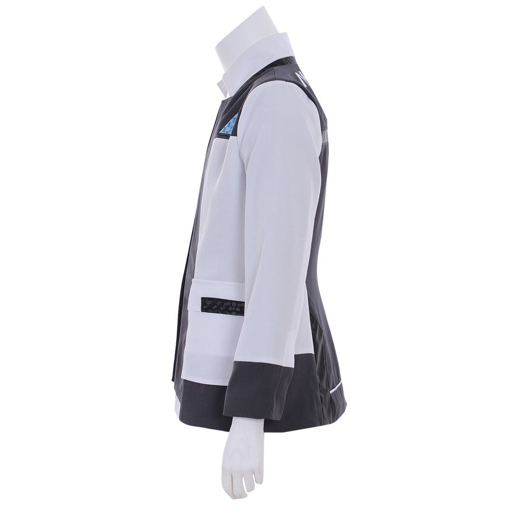 Détroit : Devenez humain Connor White Cosplay Costume - Seul manteau