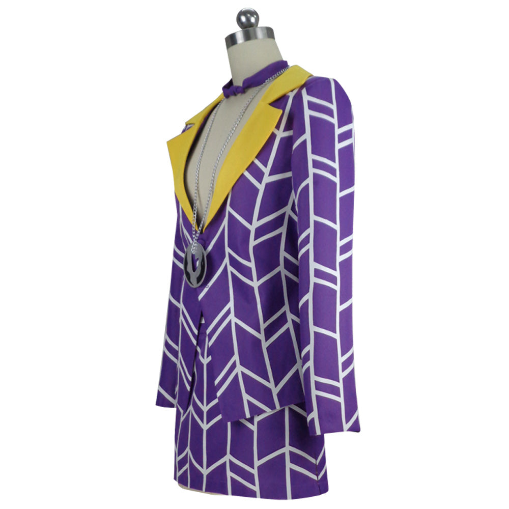 Jojo'S Bizarre Adventure: Golden Wind Prosciutto Transgender Female Cosplay Costume