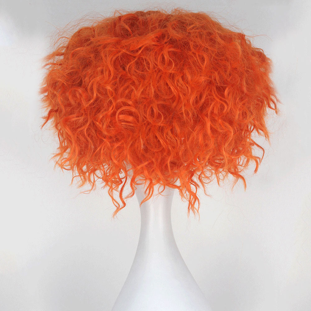Alice in Wonderland Through the Looking Glass Mad Hatter Cosplay Orange Wig